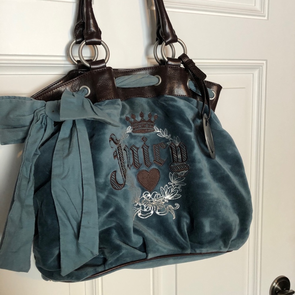 Authentic Juicy velour purse